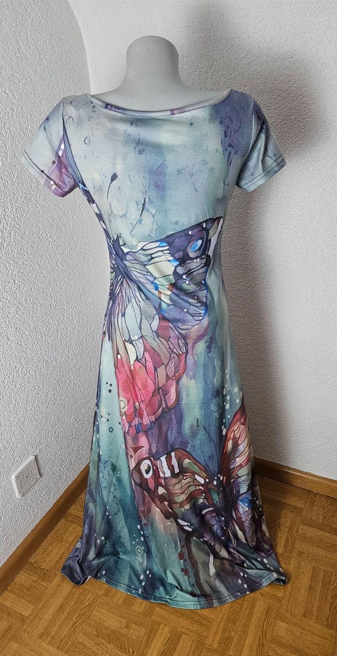 Vestiti: Kleid Schmetterling Gr. S Maxikleid – Nuovo (secondo la descrizione) da Füllinsdorf venduto da Sunnebliemli7 2