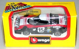 1980 Lancia Stratos HF Rally «Pirelli» BBURAGO METAL 1:43