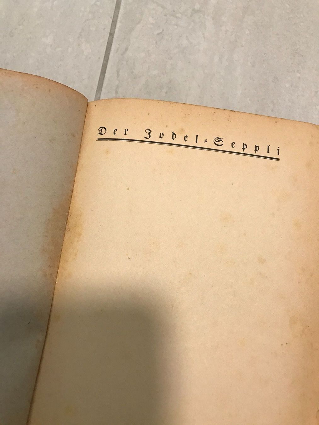 Libri: Der Jodel - Seppli. Autor: Marg.Stähelin – Usato da Boswil venduto da Sazonowa 7