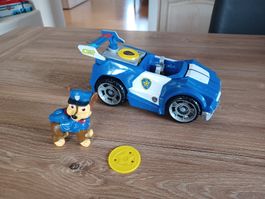 Paw Patrol Auto Chase mit Figur und Zubehör.