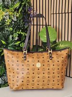 MCM Shopper Tasche cognac monogram Guter Zustand