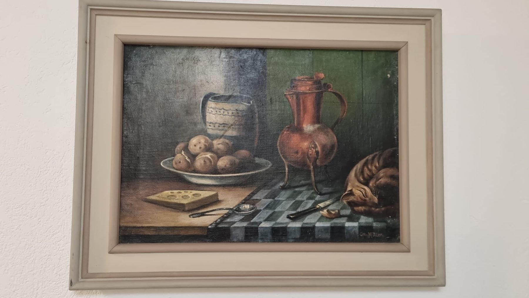 Dipinti: Bild Otto Müller 89x68cm – Usato da Härkingen venduto da sil_hqg9