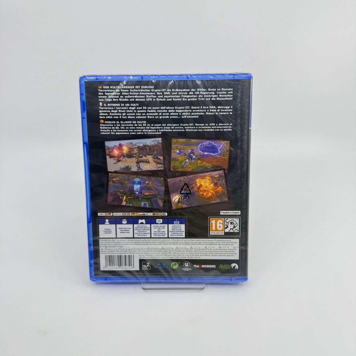 Giochi: Destroy All Humans (PS4) SEALED – Nuovo e nell'imballaggio originale da Herisau venduto da Seyashop1 1