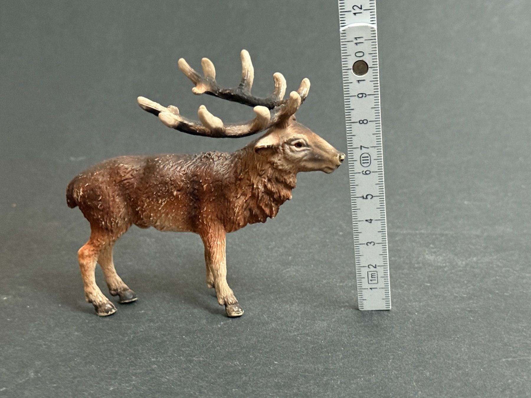 Schleich Statuette: Schleich Rothirsch Hirsch – Usato da Ennetbaden venduto da mapa05 1