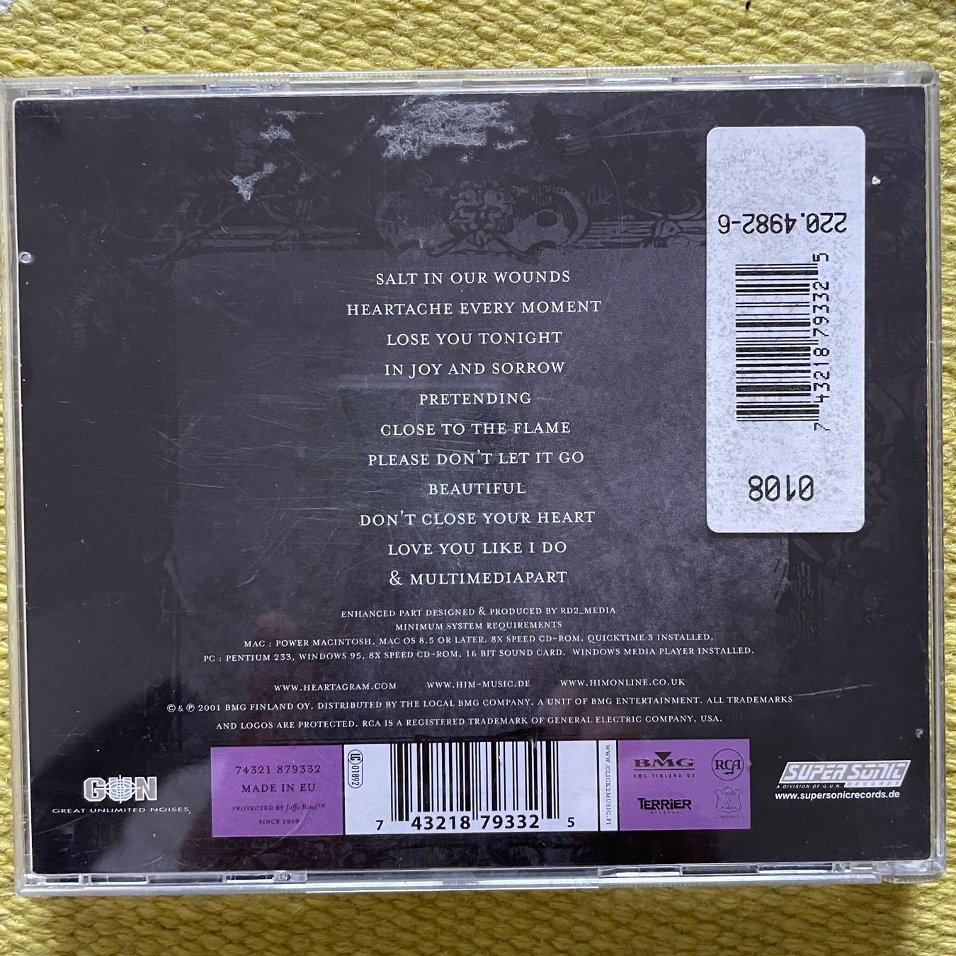 CD: HIM-DEEP SHADOWS AND BRILLIANT HIGHLIGHTS – Usato da Rorschacherberg venduto da CD-Roli 1