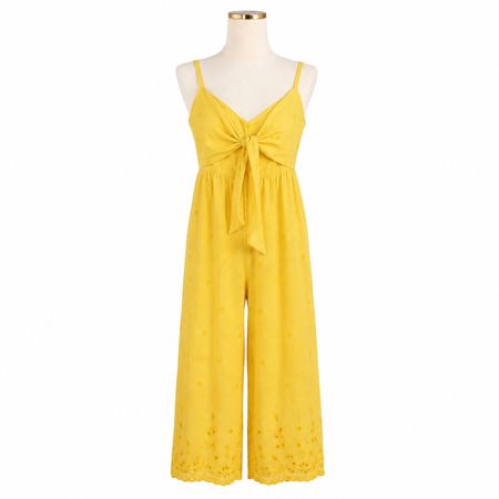 Zara Jumpsuit Gelb S 36 Sommer Elegant Overall