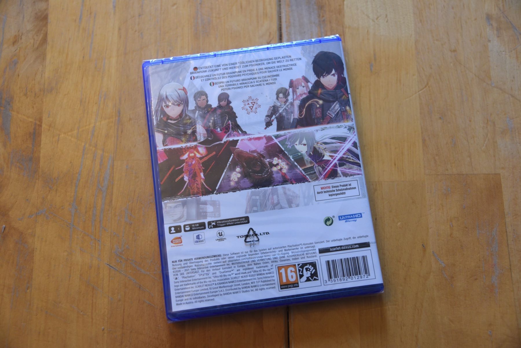 Bandai Giochi: Scarlet Nexus (NEU) – Usato da Frenkendorf venduto da gelbeZinnie 1