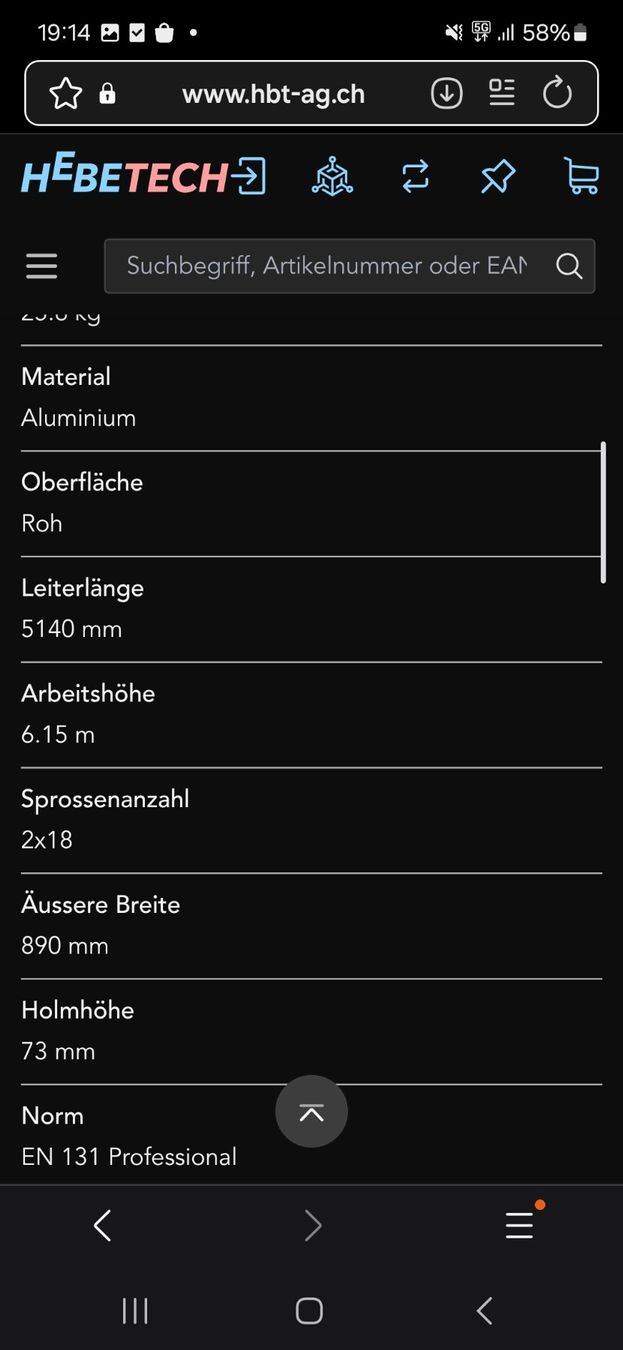 Zarges Scale: Sprossenleiter Bockleiter 5.00m – Usato da tamins venduto da MagazinGRZH 2