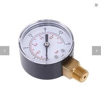 Manomètre basse pression 0-15 PSI 0-1 Bar, Gauge
