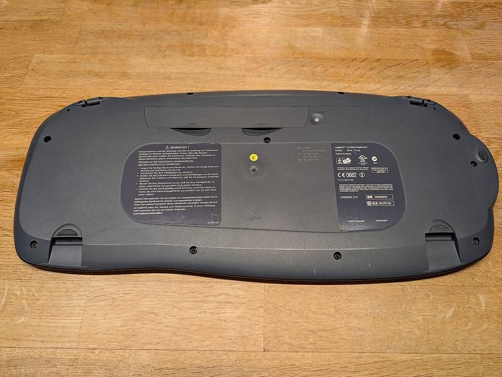 Tastiere: Logitech Cordless Keyboard inklusive Receiver – Usato da Stadel venduto da phwert 3