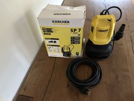Kärcher Schmutzwasserpumpe SP7 Dirt mit Anleitung