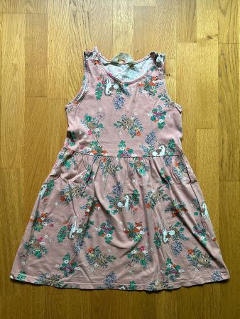 H&M Sommerkleid Gr. 134/140 mit Tiermuster