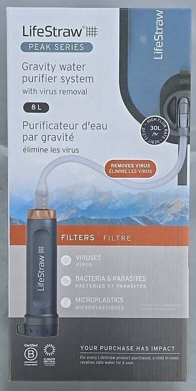 Sanitari: Wasserfilter LifeStraw – Usato da Büttenhardt venduto da ReiatSH
