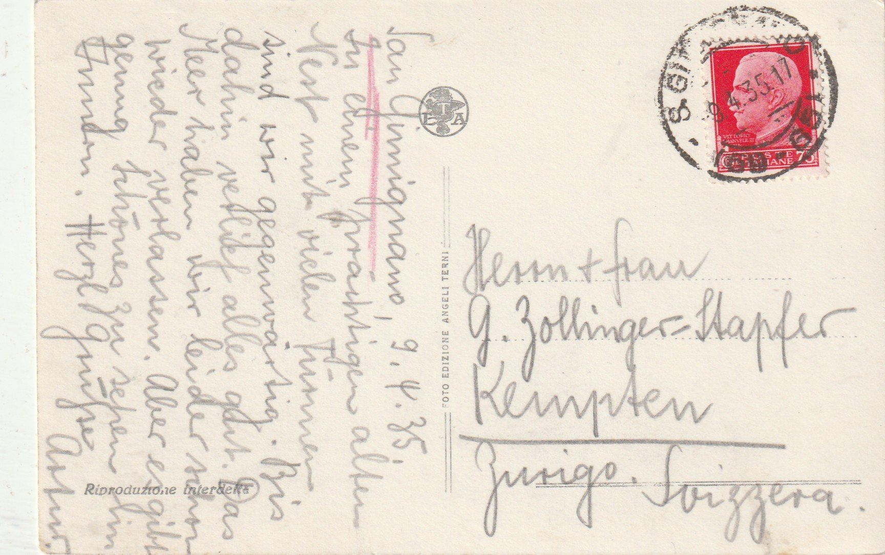 Cartoline postali: 2 Karten Padua IT – Usato da Lumbrein venduto da made02 3