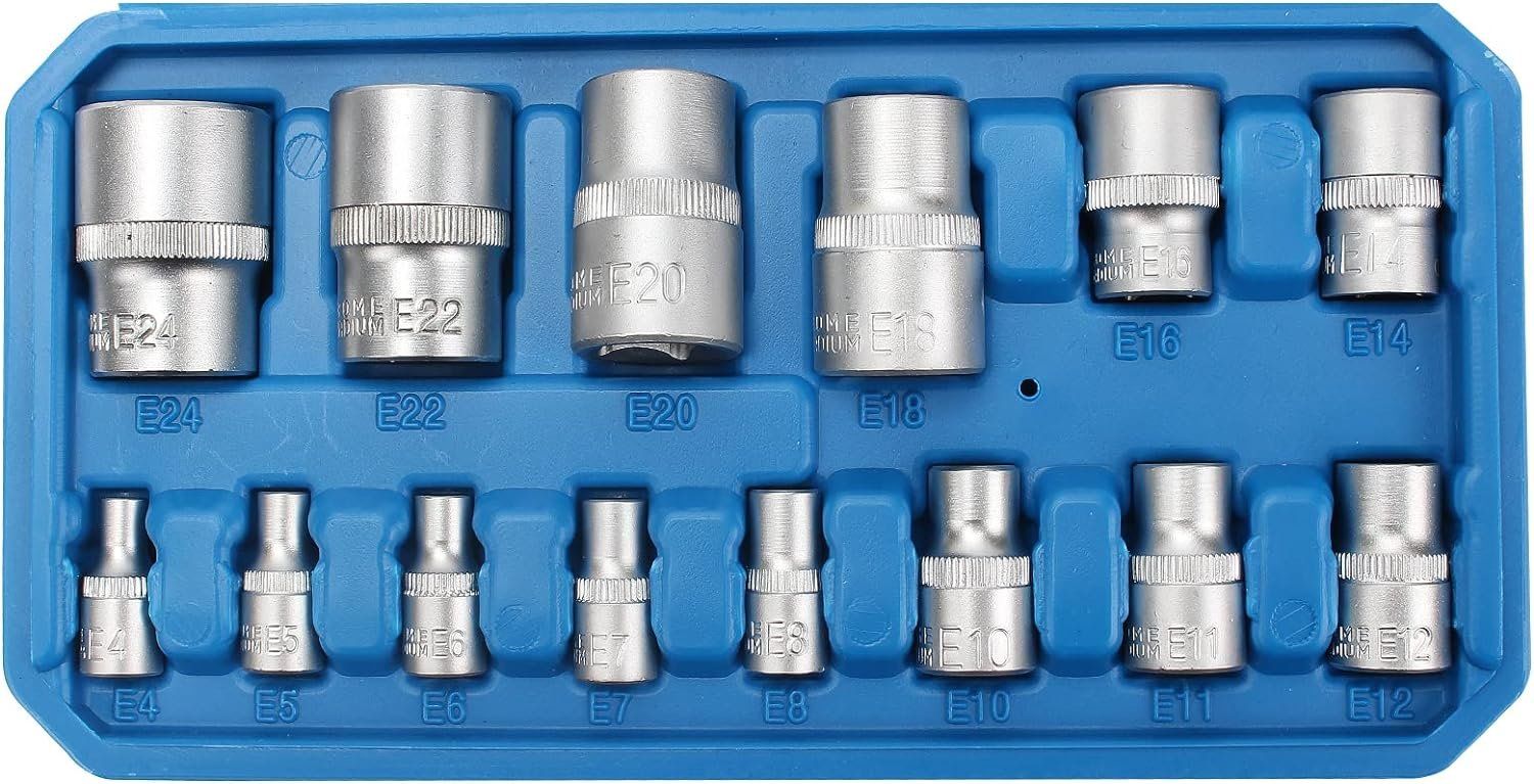 Tutti gli attrezzi: Steckschlüssel Satz Torx Nuss Set E Profil – Nuovo e nell'imballaggio originale da Nuglar venduto da SaleRitter 7