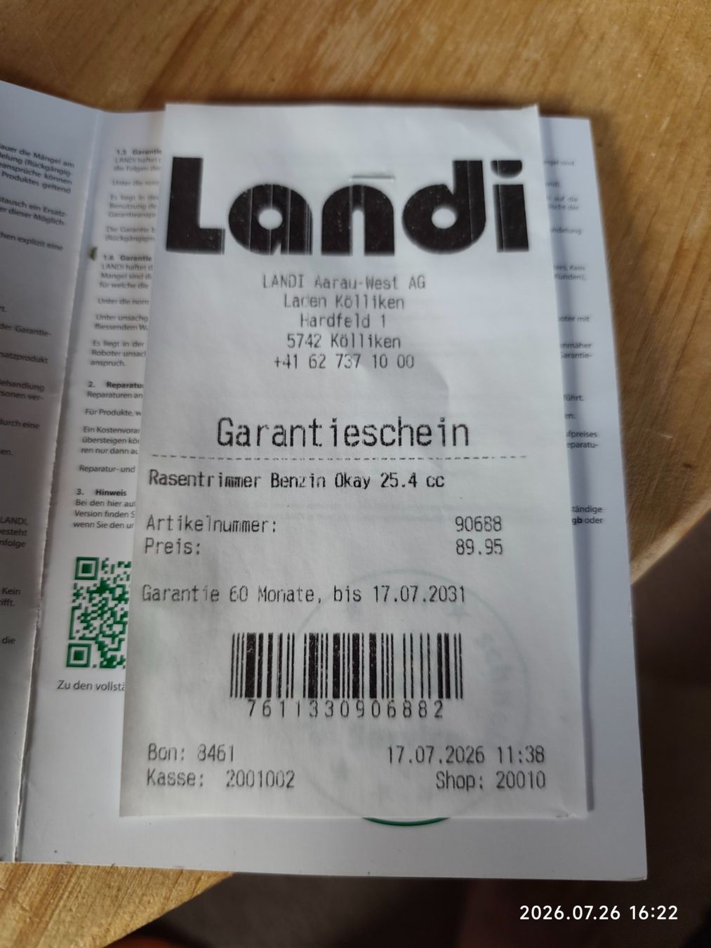 Tagliaerba: Rassentrimmer – Usato da Moosleerau venduto da Kugy85 2
