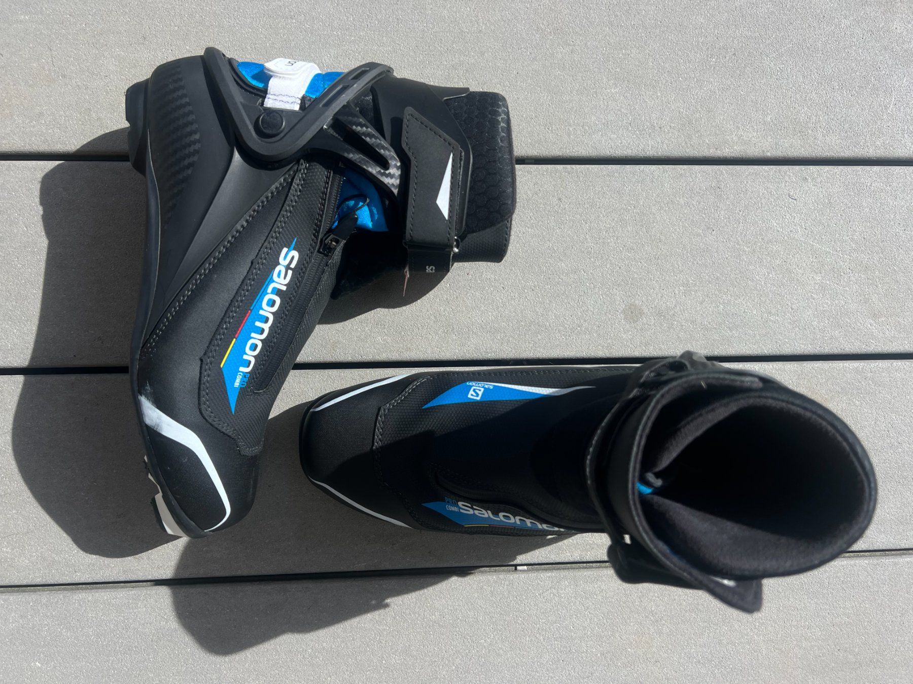 Sci: Set ski roues, bâtons et chaussures – Usato da Vuadens venduto da Sophie81 2