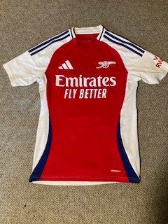 Fussballtrikot Arsenal Adidas rot weiss guter Zustand