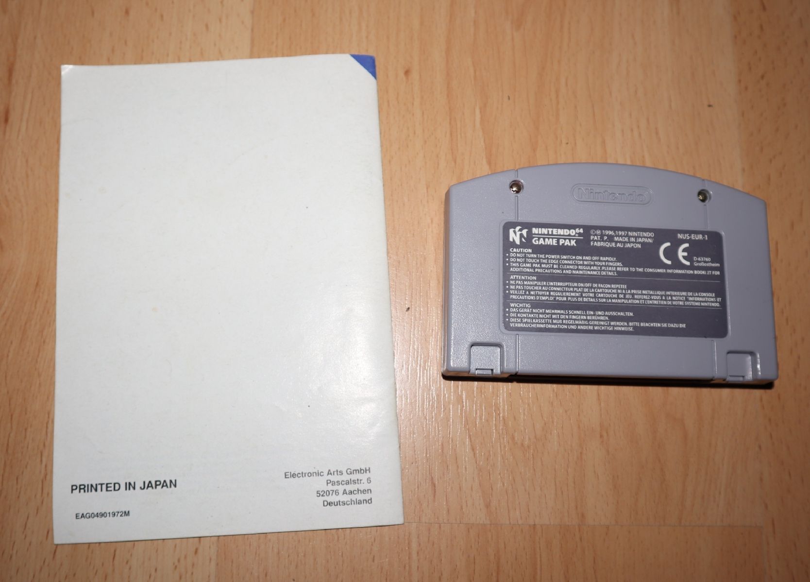 Nintendo Giochi: Beetle Adventure Racing -- Nintendo 64 -- Mit Handbuch – Usato da Ochlenberg venduto da on3x 1
