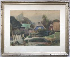 F.A. Wittig - Ahrenshoop II (1942) - Mischtechnik (Tempera)