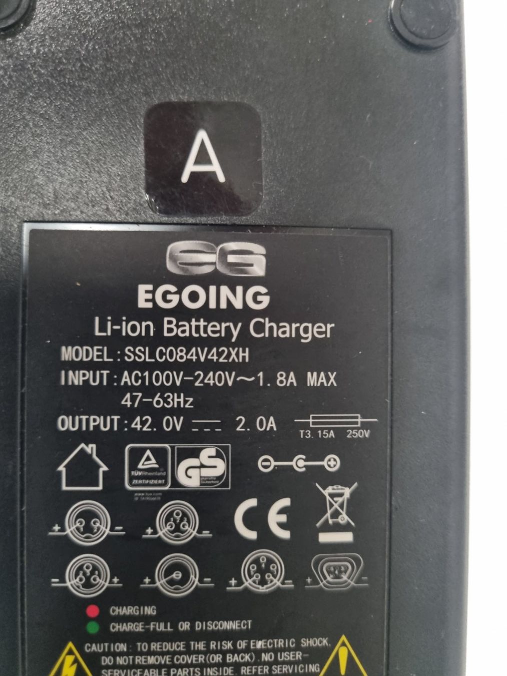 Caricabatterie: Chargeur batterie vélo e-bike  E-Going – Usato da Avully venduto da jfc76 1