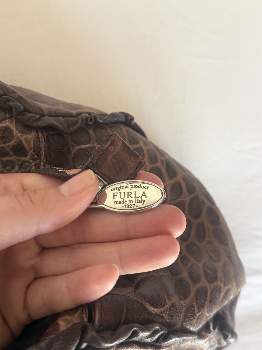 Furla Sacs femmes: Furla Schultertasche Braun – D'occasion à Basel par zuchetti 2