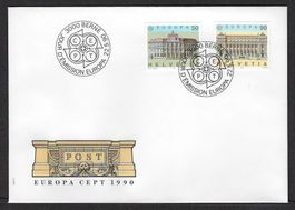 Europa CEPT 1990, Ersttagsbrief