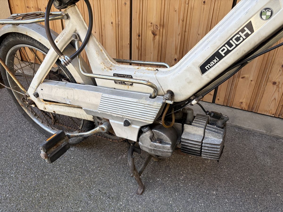 Puch Cyclomoteurs: Mofa Puch Maxi N mit Ausweis – Défectueux à Latterbach par Bbutz98 5