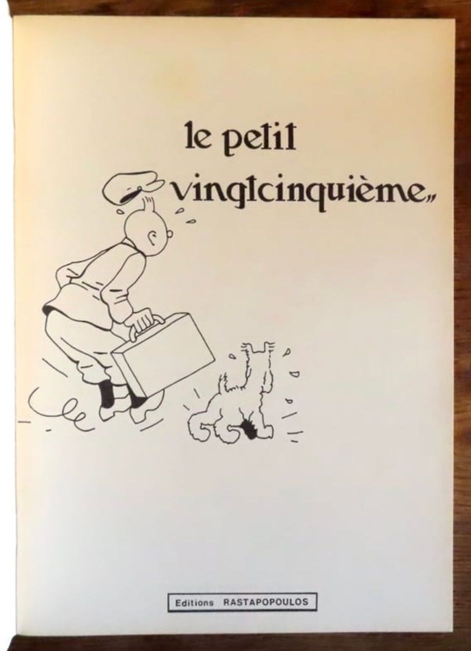 Fumetti: Tintin - Le petit "vingtcinquième" – Usato da Le Locle venduto da LibrairieLaBergerie 1
