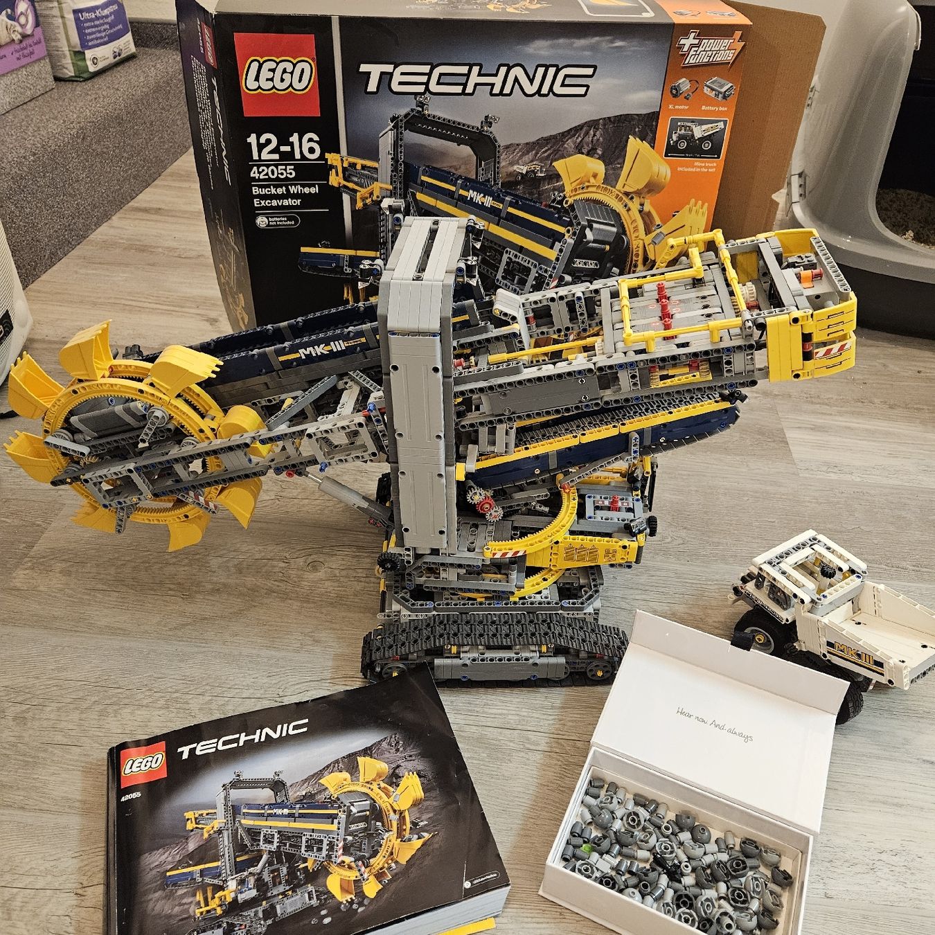Lego Kit di costruzioni: LEGO Technic 42055 Schaufelradbagger - Vollstaendig! – Usato da Embrach venduto da Lilly2021