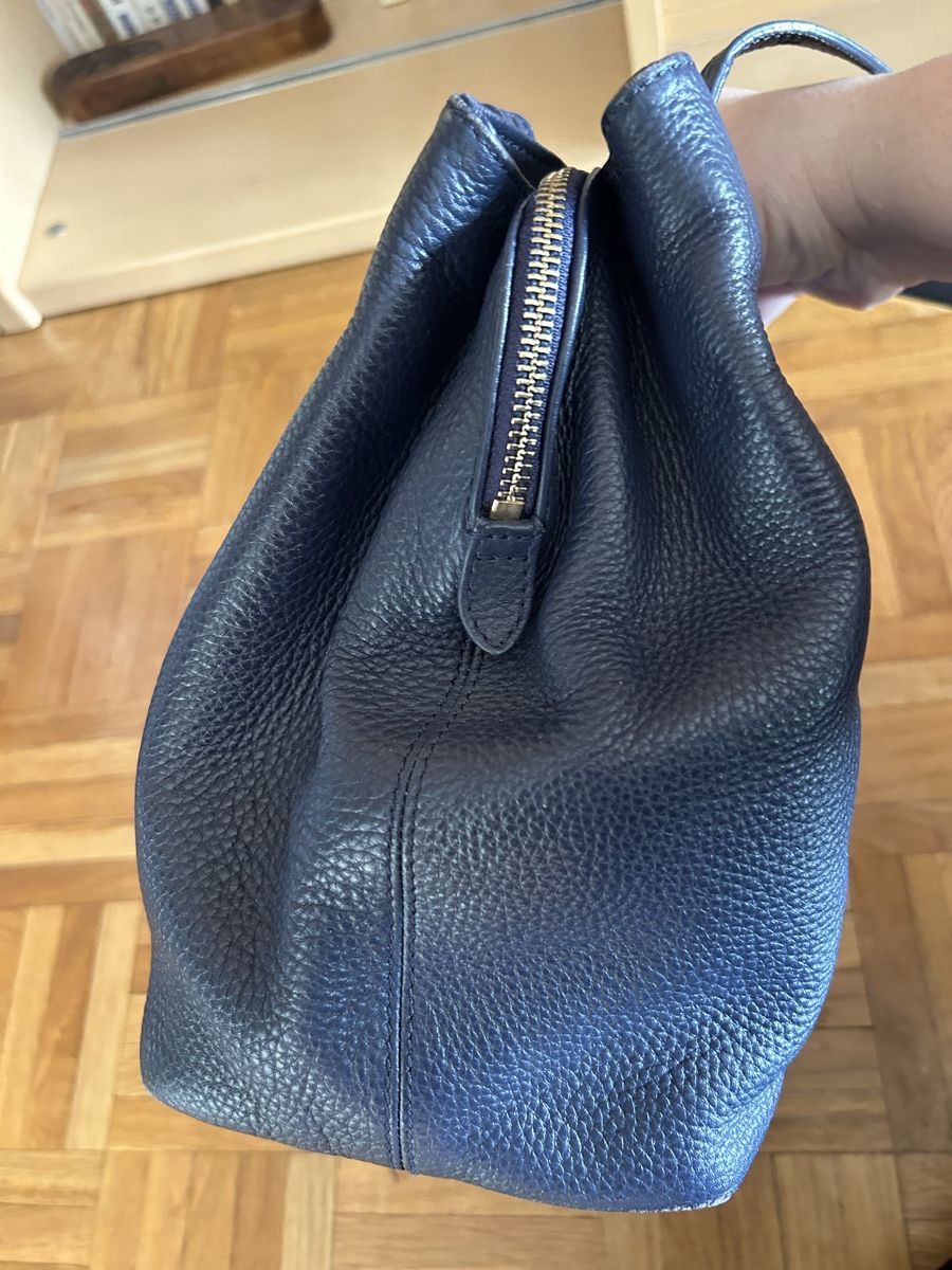 Borse da donna: Sac à main Le Tanneur Capucine Bleu – Usato da Vufflens-la-Ville venduto da newlifegva 3