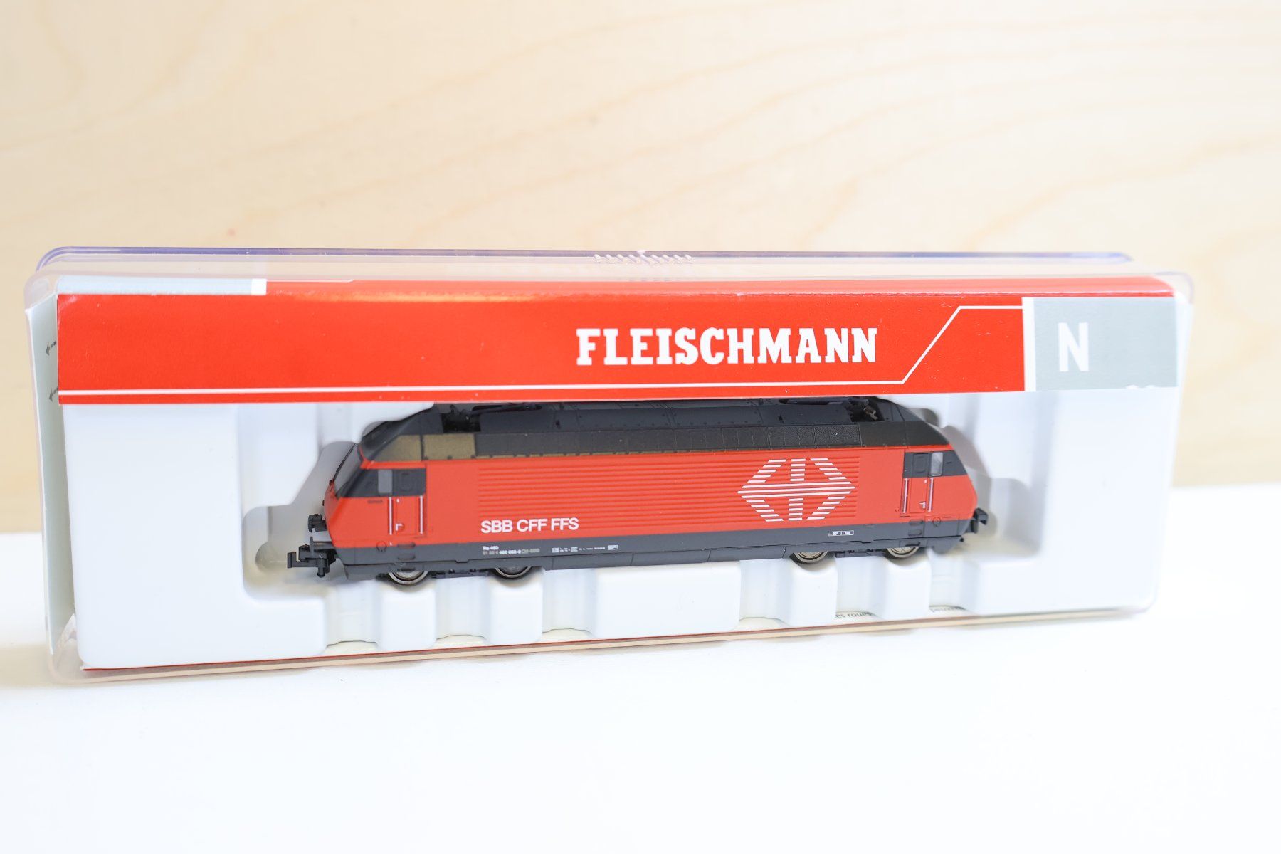 Fleischmann Modellini di ferrovie: Fleischmann Digital - SBB Re 460 E-Lok - Gütsch - 731402 N – Usato da Winterthur venduto da Monstera 1