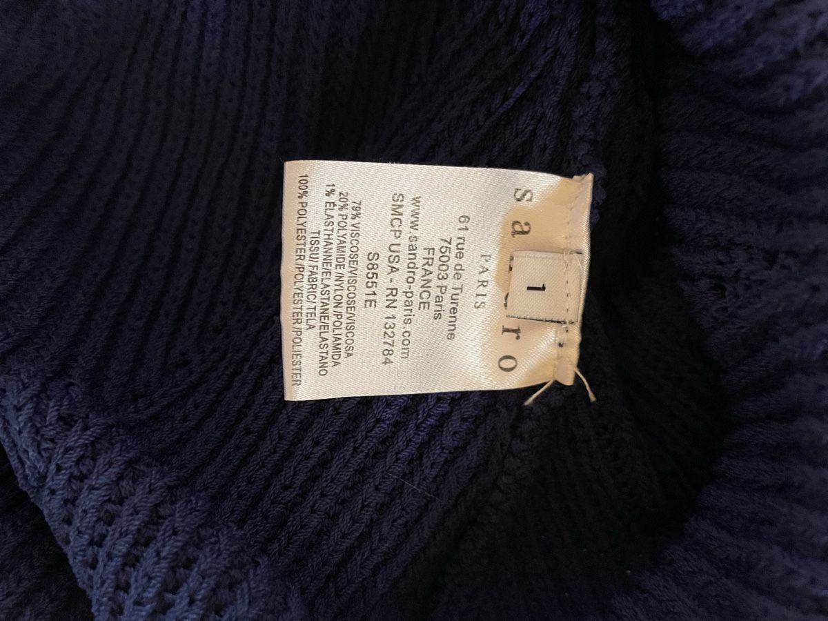 Sandro Maglioni & Felpe: Sandro Paris Strickpullover, Gr. 1, Top Zustand, Winter! – Usato da Bern venduto da did_rc26 5