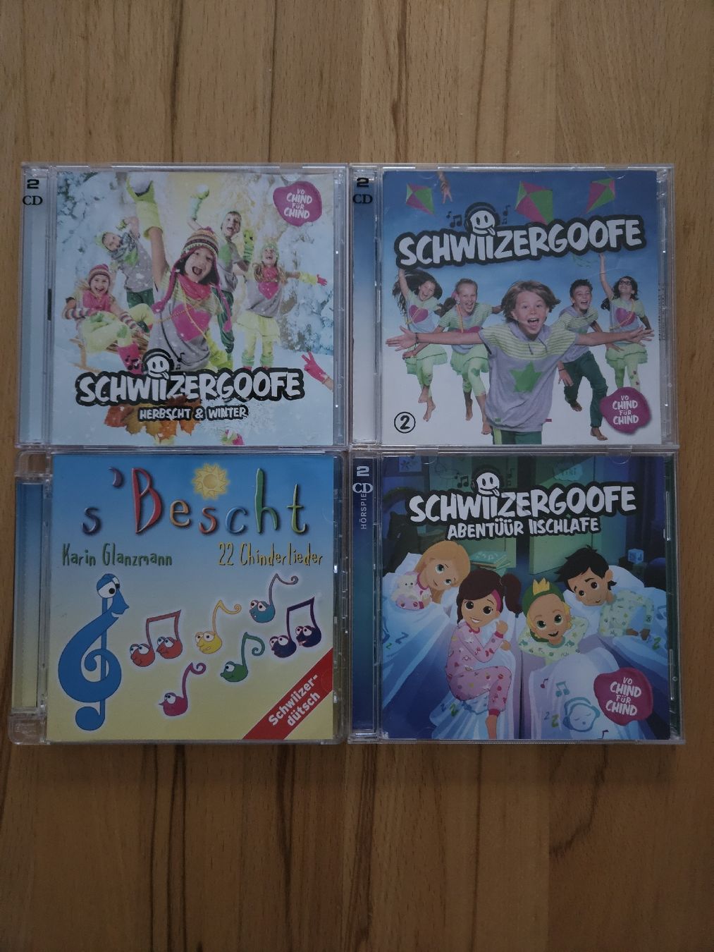 Audiolibri: Cds Schwiizergoofe und Kinderlieder – Usato da Winterthur venduto da melac