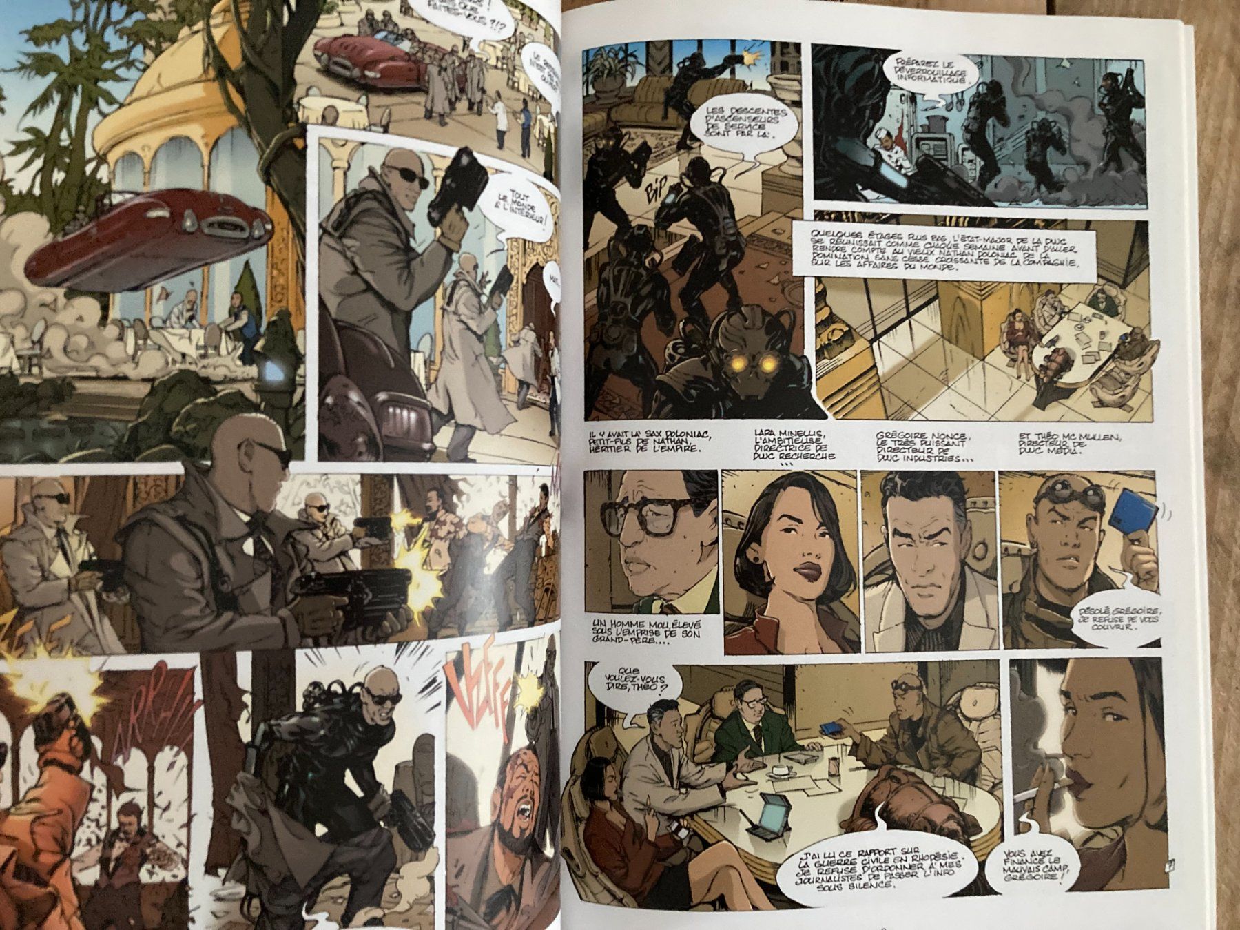 Fumetti: Arleston-MOREA- T1-Le sang des anges – Usato da vaumarcus venduto da Nicolasorel 3