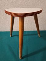Vintage Blumenschemel , Dreibein