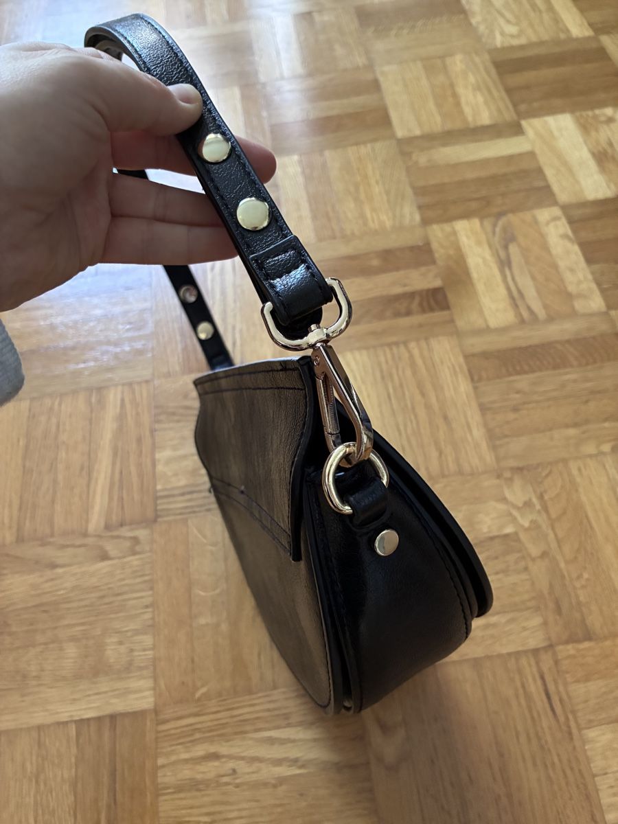 Mango Borse da donna: Mango Tasche schwarz Kunstleder – Nuovo (secondo la descrizione) da Basel venduto da ememilil 1