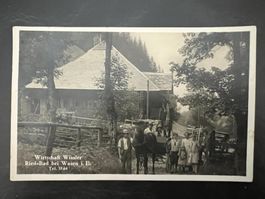 AK 1932 Wirtschaft Wissler Ried-Bad Wasen i. E.  (G2912)