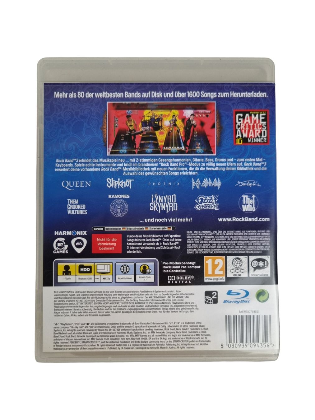 Giochi: ROCK BAND 3 PS3 – Usato da Wangen b. Olten venduto da Restwert_Wangen 1