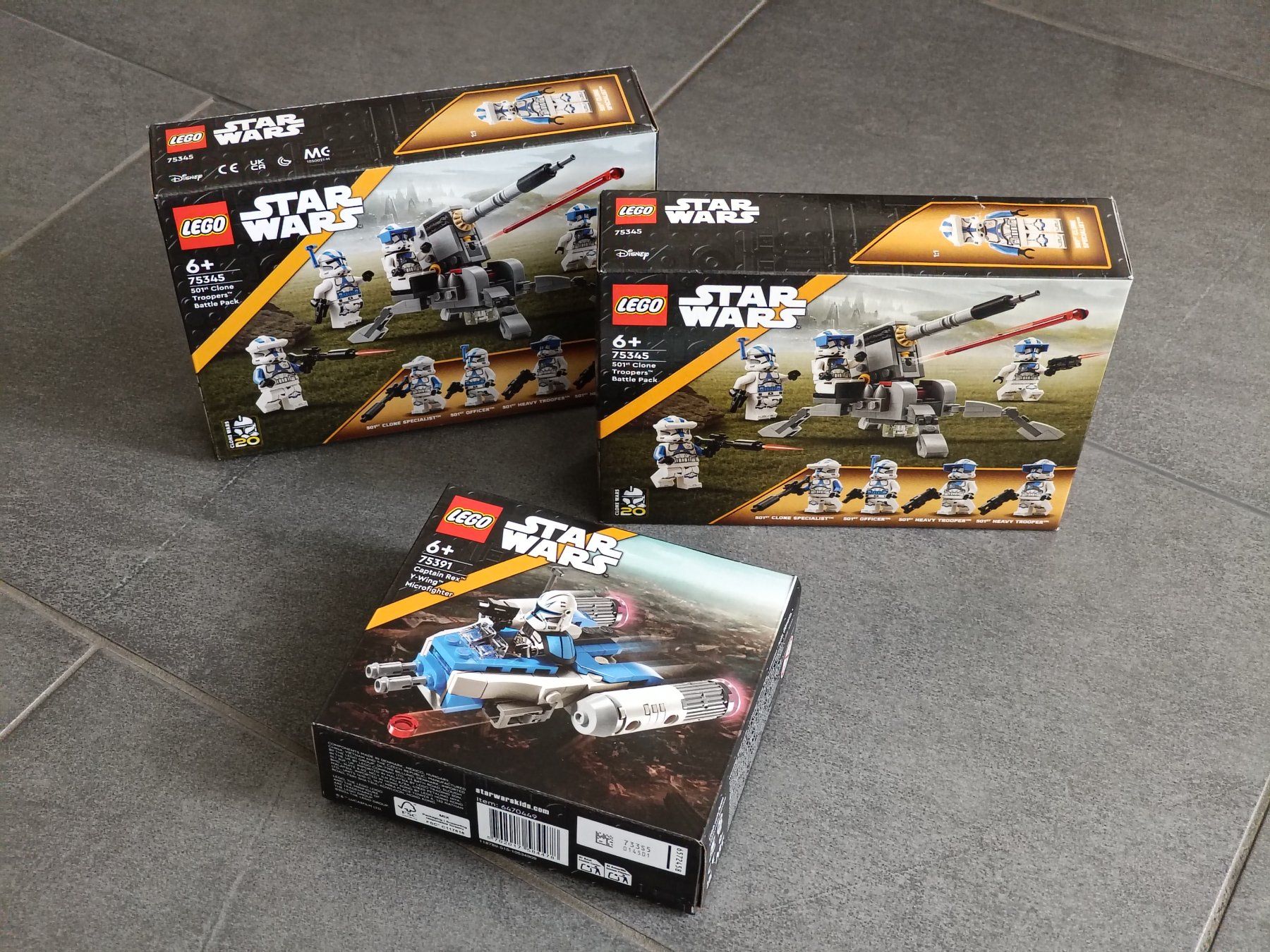 Lego Giocattoli: A_03 LEGO Star Wars 2 x 75345 + 75391 – Nuovo e nell'imballaggio originale da Tägerig venduto da Gaston_99