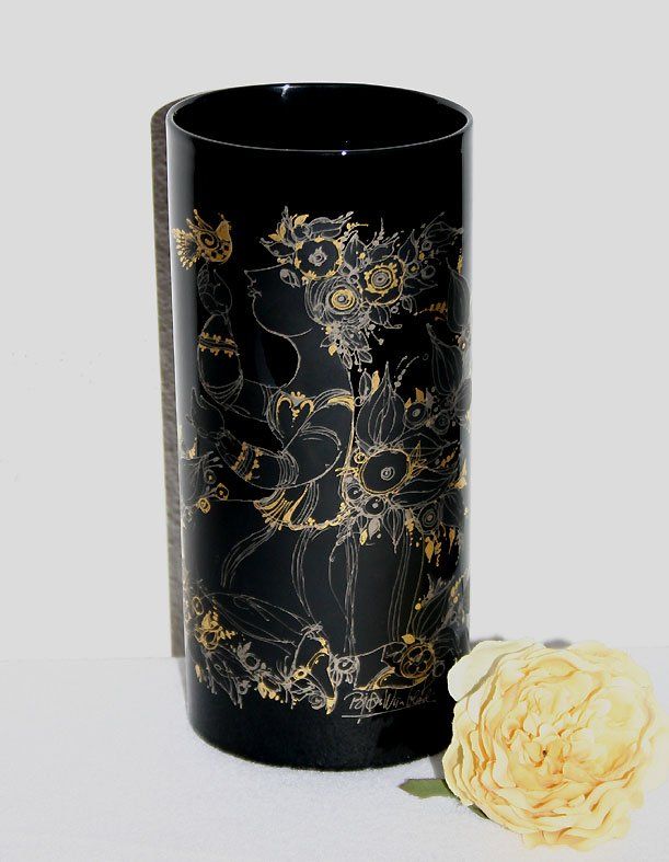 Rosenthal Vasi & Recipienti: 2 TeileRosenthal Studioline Vase 25 cm& Schale, BjörnWinblad – Usato da Weggis venduto da Mylemontree 5