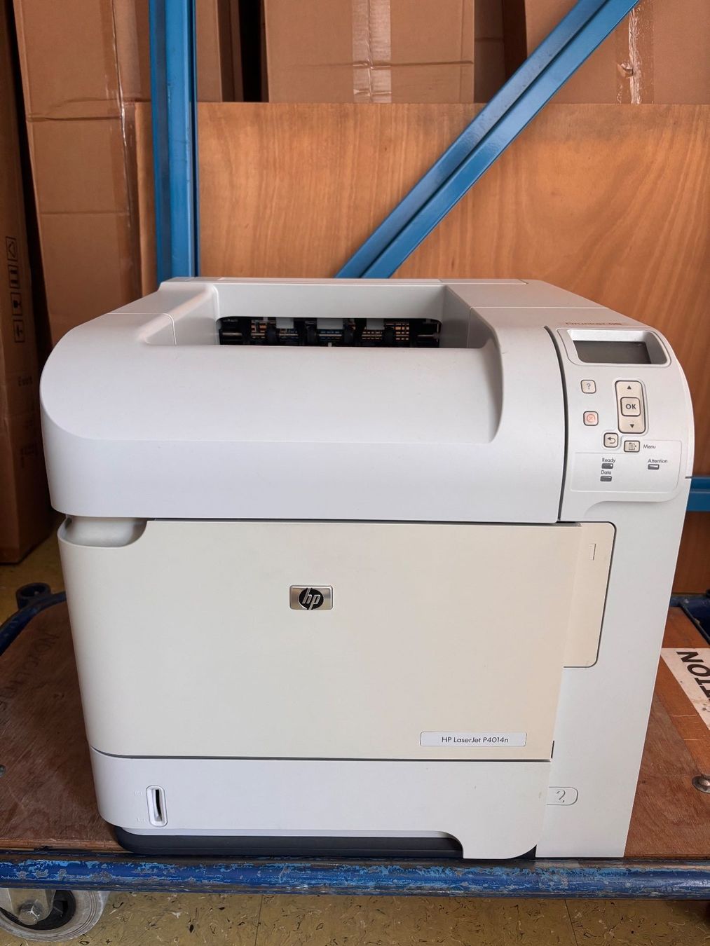 Hewlett Packard Drucker: HP LaserJet P4014n - top Zustand – Gebraucht aus Neunkirch von liquidationen_8152