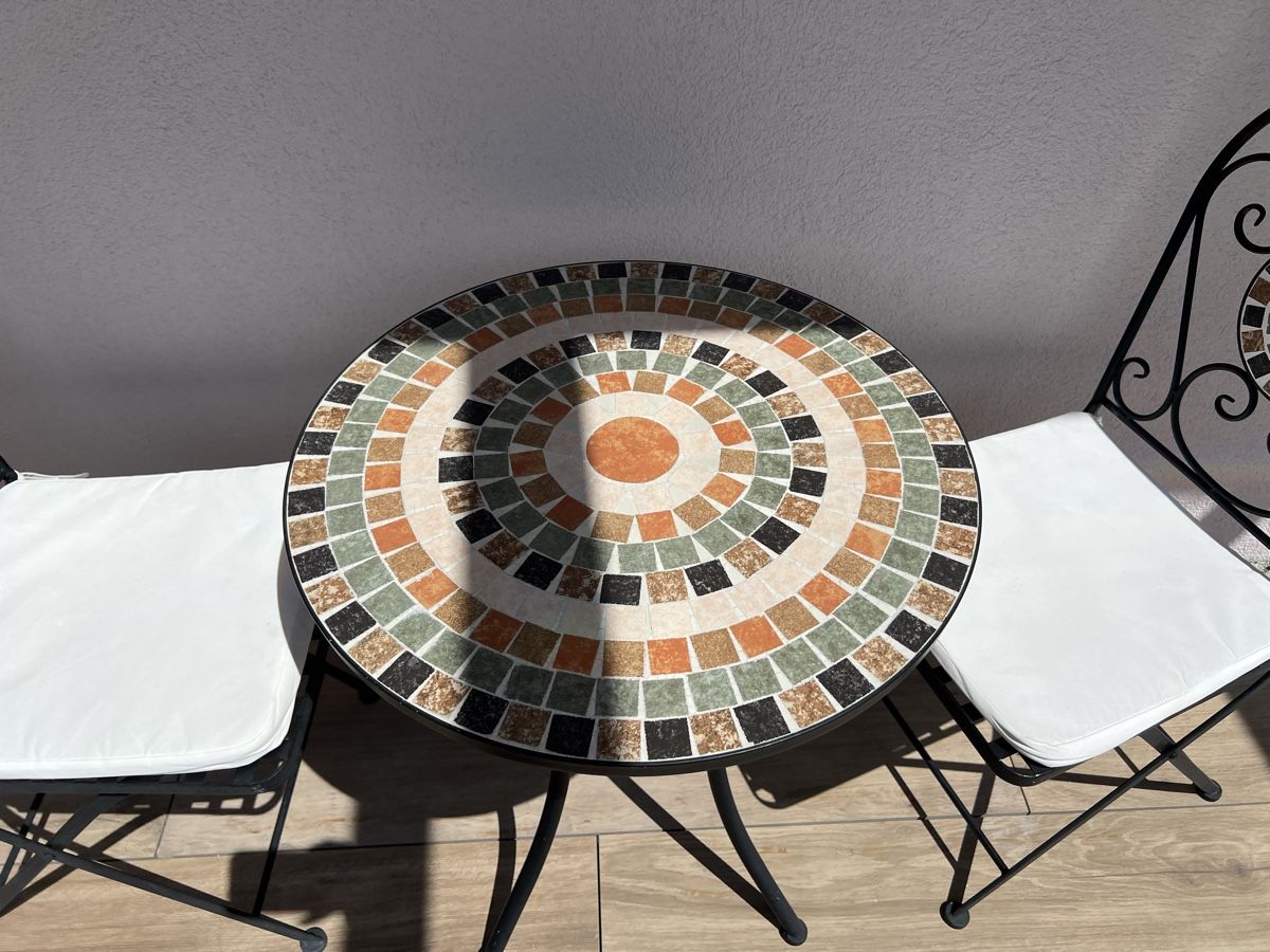 Tischset: Gartentisch mit 2 Stühlen und Seitentisch – Neu (gemäss Beschreibung) aus Oensingen von lau_6z7v 3