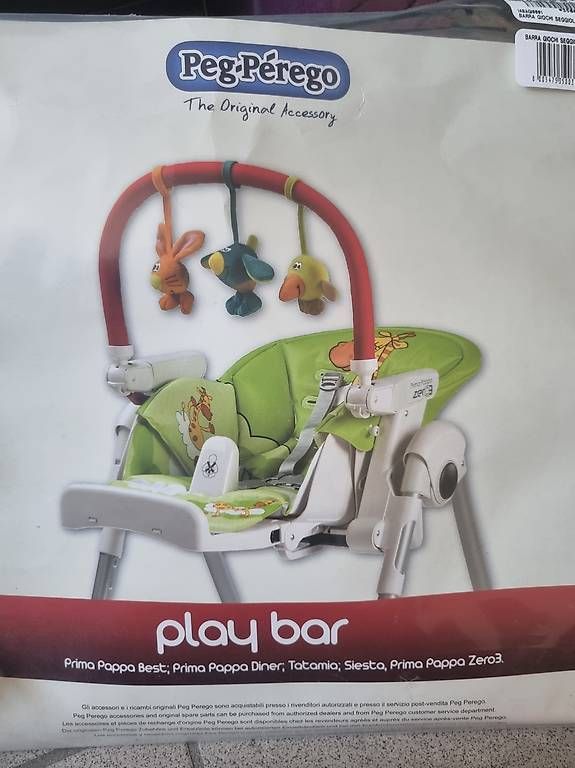Giocattoli: Vendo accessorio per seggiolone Peg Perego – Usato da Vacallo venduto da for_Alessandra78 1