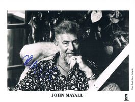 John Mayall 1933-2024 Autogramm signiert Foto 20x25cm