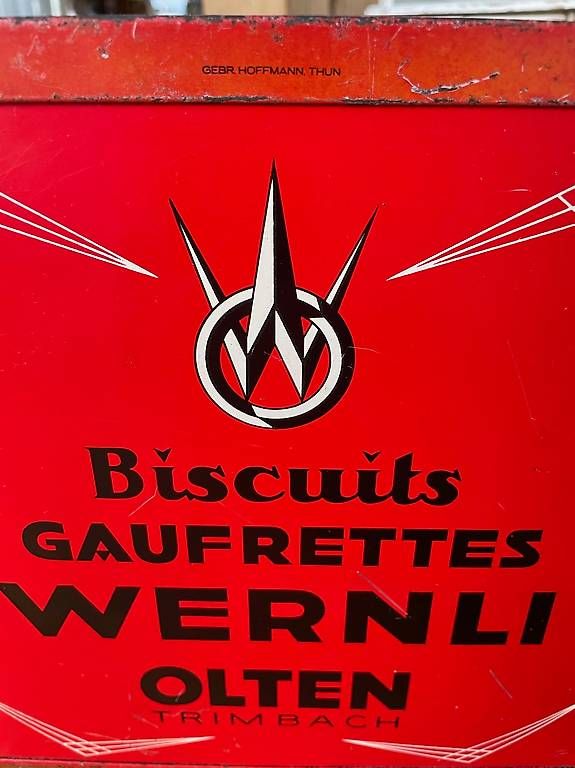 Contenitori & Simili: Alte Blechbüchse Wernli Olten – Usato da Worben venduto da Retog777 1