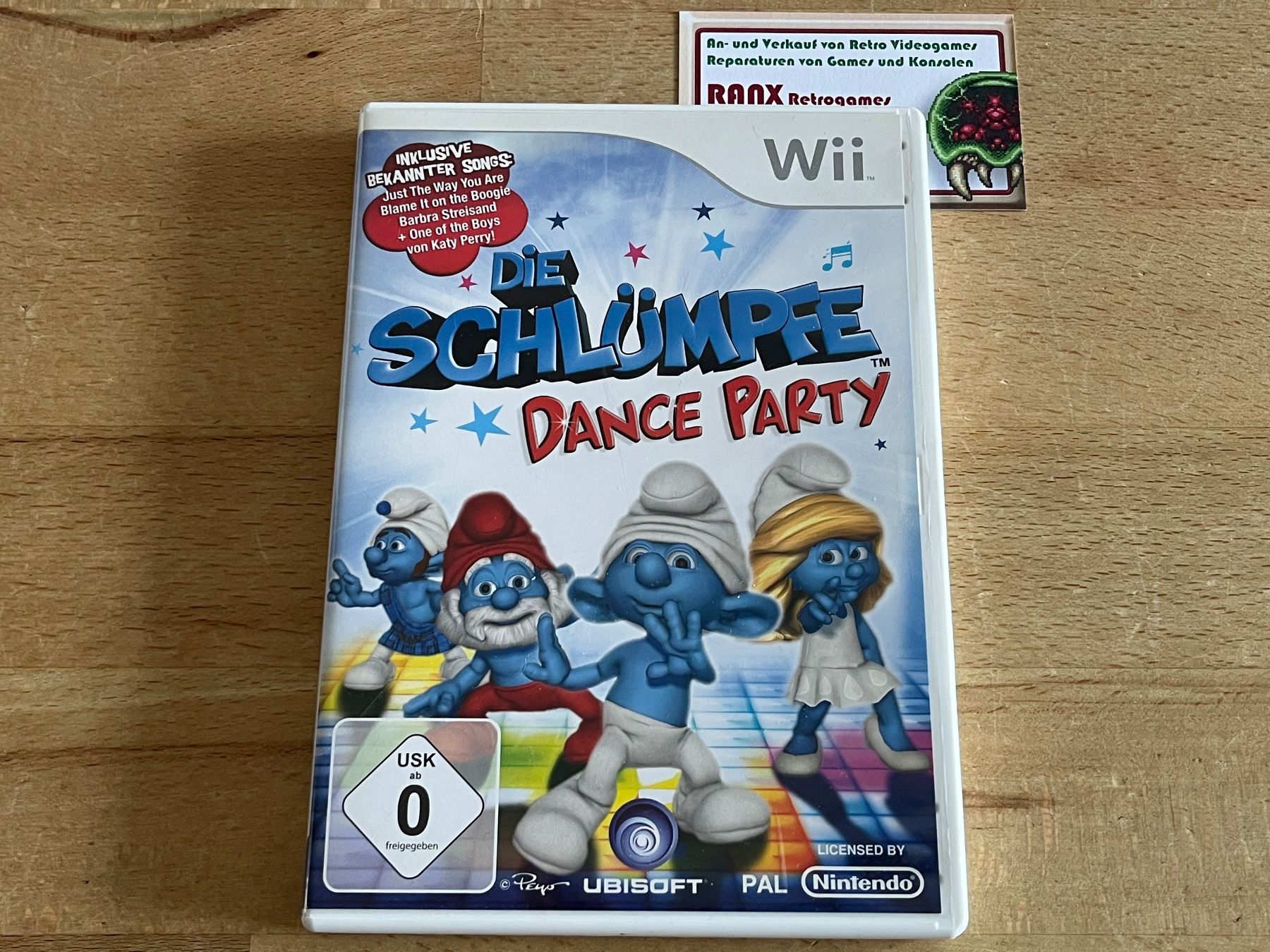 Nintendo Giochi: Die Schlumpfe Dance Party, Nintendo Wii – Usato da Thalwil venduto da ranx