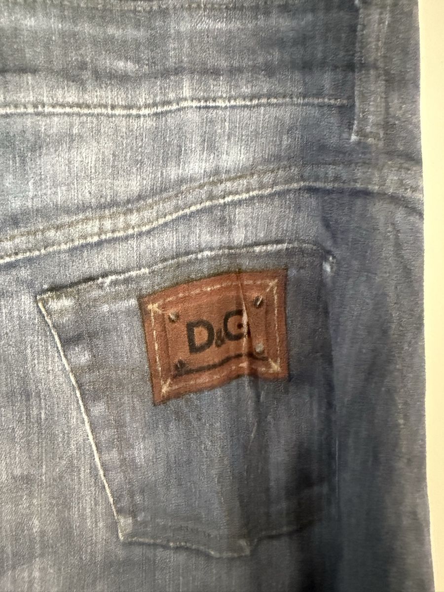 Dolce & Gabbana Vestiti: Robe D&G en soie effet Denim  Taille 42 IT – Usato da La Croix-de-Rozon venduto da ben_9qlz 4