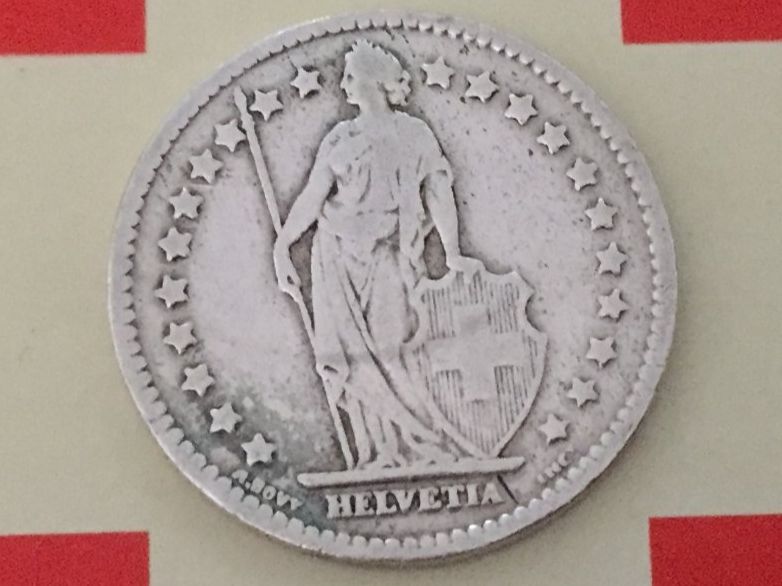 Tutti le monete: 1 Franken 1908 ss, nur 1,2 Mio! – Usato da Elsau venduto da herbybay 1