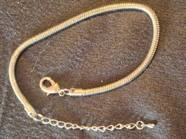 Edelstahl Herren AISI Armband, Italy 21 - 26 cm Snake Neu